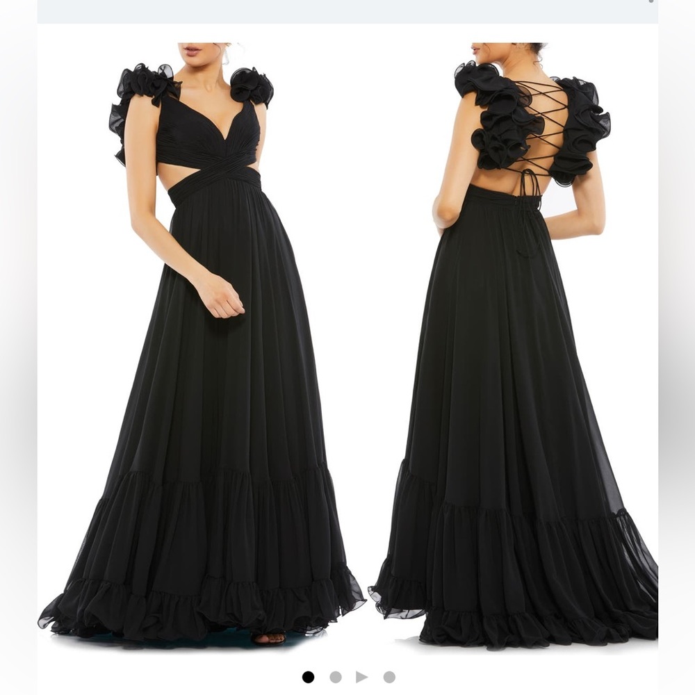 Black Mac Duggal Gown